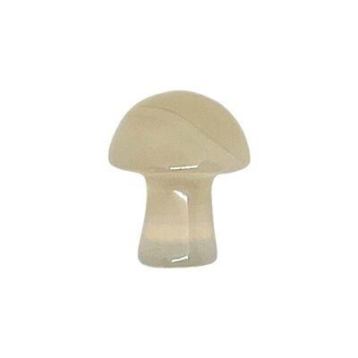 Crystal Mushroom, 2cm, Banded Agate