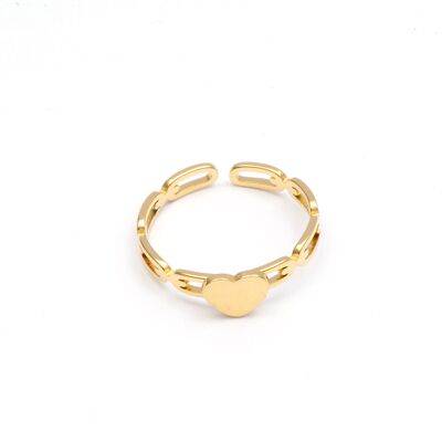 Ring stainless steel GOLD - R40187110350