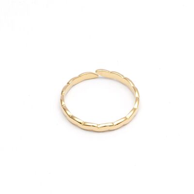 Anello in acciaio inox ORO - R40167100299