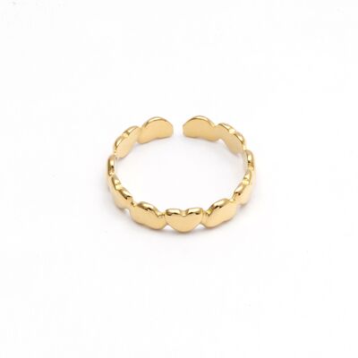 Ring stainless steel GOLD - R40154080299