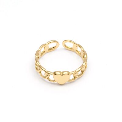 Anillo acero inoxidable PLATA - R40169080299