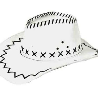 Cowboy Hat White