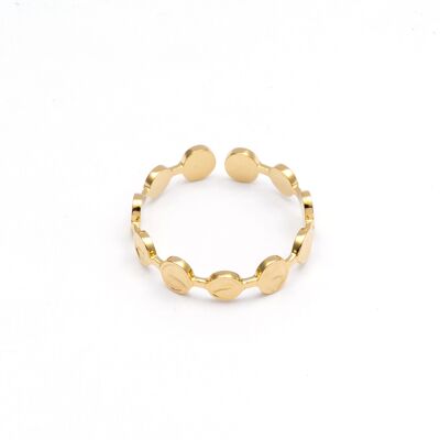 Anillo acero inoxidable ORO - R40171080299