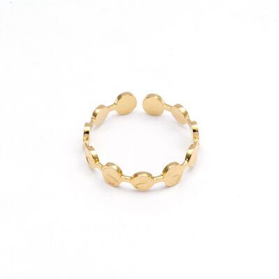 Ring stainless steel GOLD - R40171080299