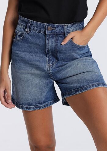 LOIS JEANS - Short en jean | Taille haute - Maman |133138 2