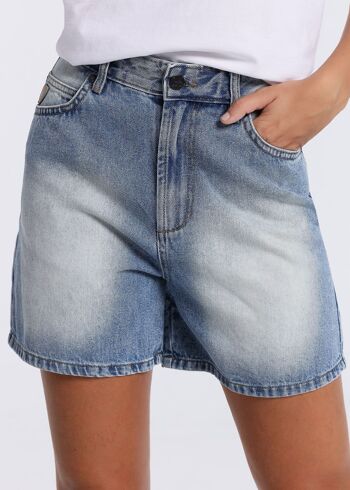 LOIS JEANS - Short en jean | Taille haute - Maman |133139 2