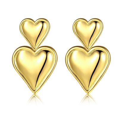Earrings stainless steel GOLD - E60403140450