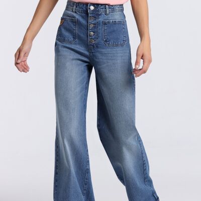LOIS JEANS - Jeans | High Rise - Wide Leg |133146