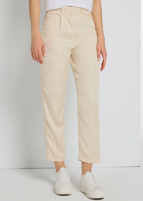 LOIS JEANS - Chino pants | High Rise - Loose Pleat |133151