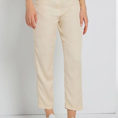 LOIS JEANS - Chino pants | High Rise - Loose Pleat |133151