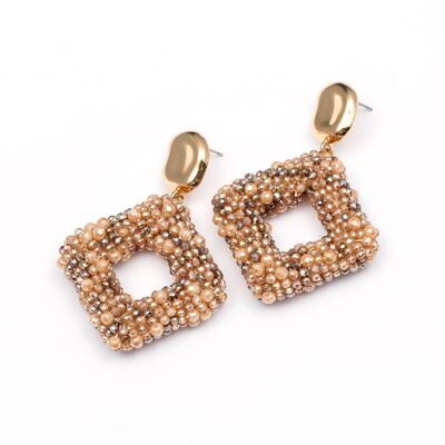 Earrings stainless steel GOLD - E60417145699