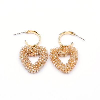Earrings stainless steel GOLD - E60418098499