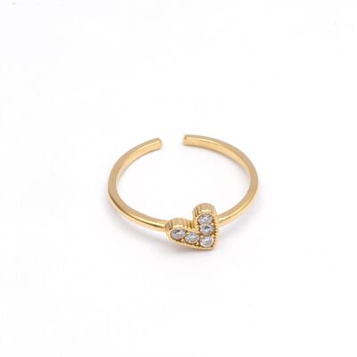 Ring stainless steel GOLD - R40163120399