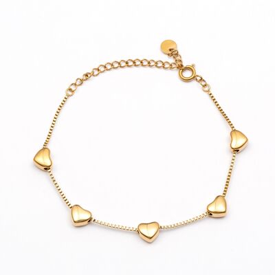 Armband stainless steel Goud - B50243130399