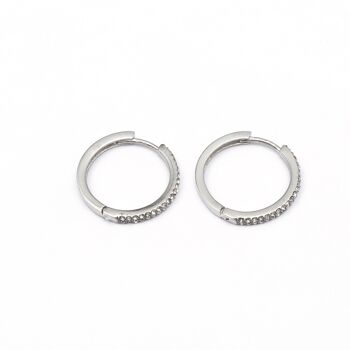 Boucles d'oreilles acier inoxydable ARGENT - E60247170699