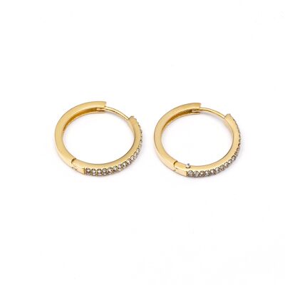 Earrings stainless steel GOLD - E60248190699