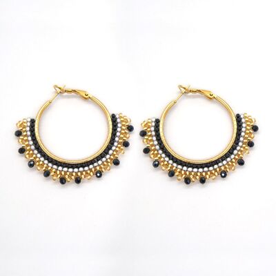 Earrings stainless steel GOLD - E60435075499
