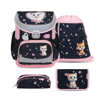 Mini-Fit Set mochila escolar Cute Kitten 4uds