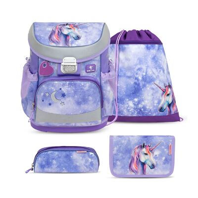 Mochila escolar Mini-Fit Mistyc Luna set 4 piezas