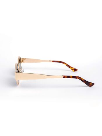 LUNETTES DE SOLEIL ANNAKEY TESSA VERT OR 2