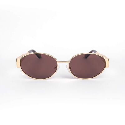 LUNETTES DE SOLEIL ANNAKEY TESSA MARRON OR