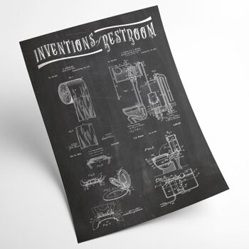 Affiche Inventions Toilettes 6