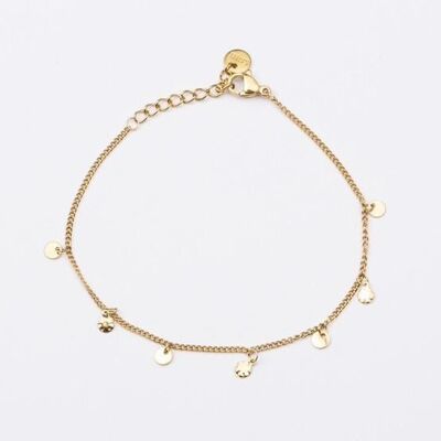 Pulsera acero inoxidable Oro - B50067070350