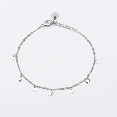 Bracciale in acciaio inossidabile Argento - B50066065350