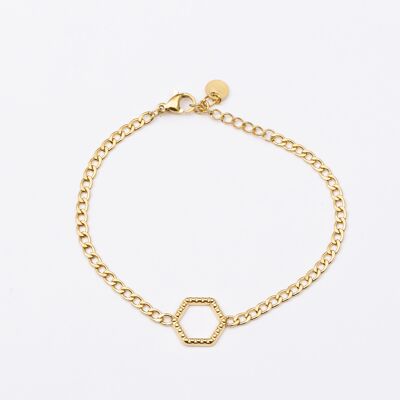 Pulsera acero inoxidable ORO - B50037070350