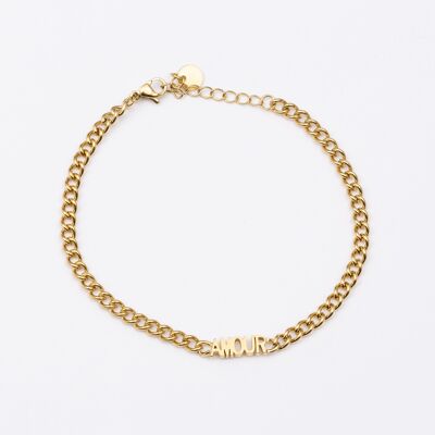 Bracciale in acciaio inossidabile ORO - B50025095350