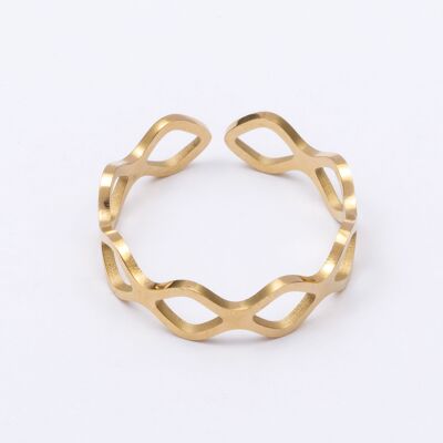 Ring stainless steel GOLD - R40053055250