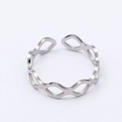 Ring stainless steel ZILVER - R40052050250
