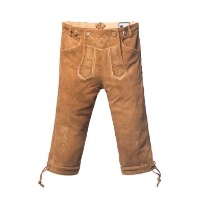 Lederhose Markus Long Brown - 5XL/62