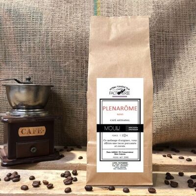 PLENAROME BLEND 80/20 GROUND COFFEE - 250g