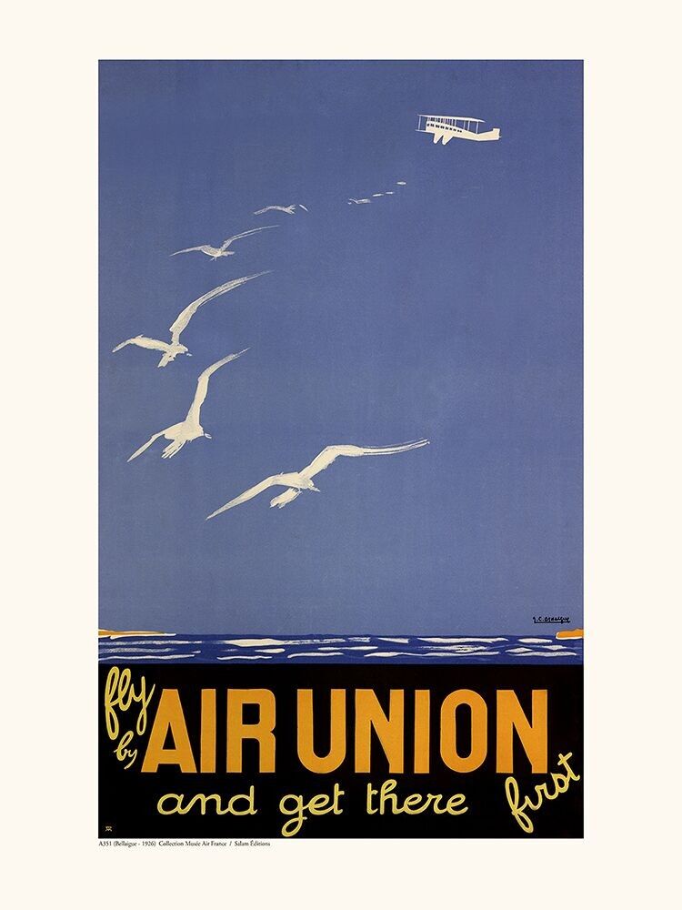 Poster Air Union / Vola con Air Union e arriva prima con l'A351