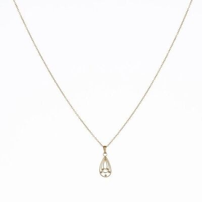 Necklace stainless steel GOLD - N80026070299