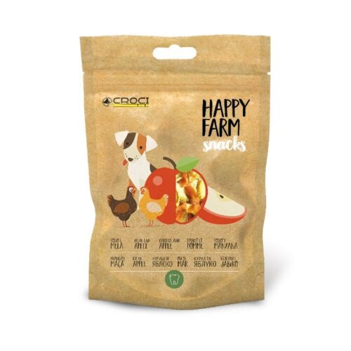 Snack per Cani Pollo e Mela - Happy Farm