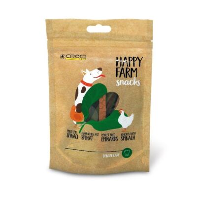 Snack pour chiens Poulet et Épinards - Happy Farm