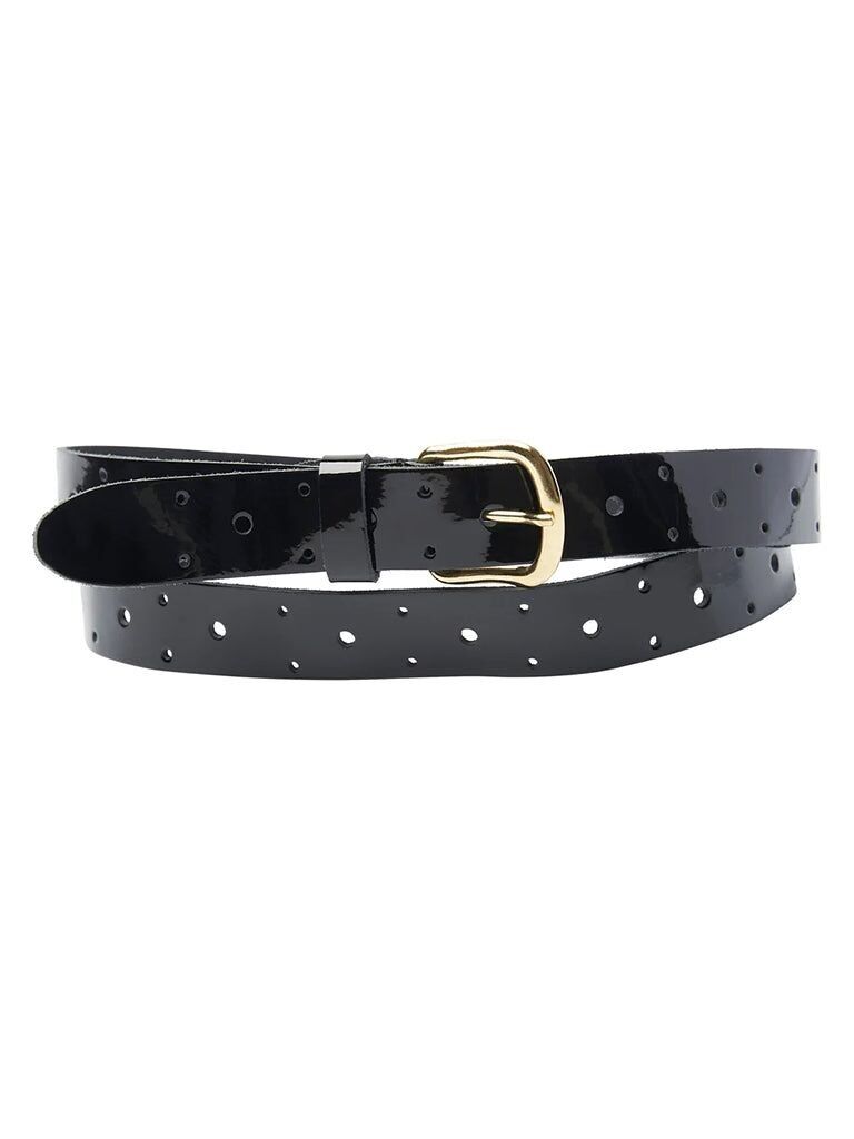 Cintura In Pelle Lacca Basic