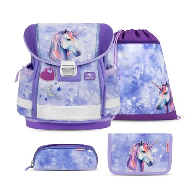 Set mochila escolar Classy Mistyc Luna 4 piezas
