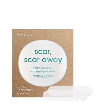 Scar, Scar Away - Patch cicatrisant en silicone, réutilisable  - Apricot 2