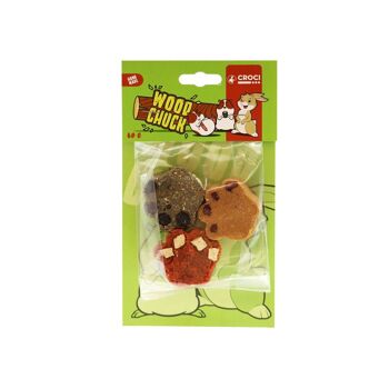 Snack naturel pour lapins et rongeurs - Woodchuck Paws 2