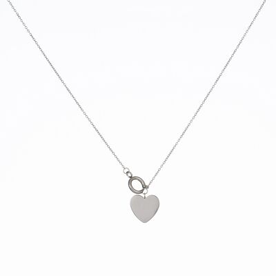 Necklace stainless steel SILVER - N80011070399