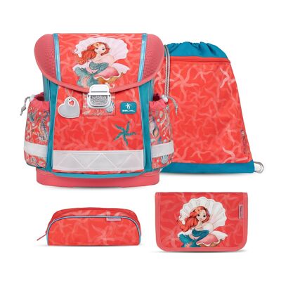 Classy Sea Queen schoolbag set 4 pcs