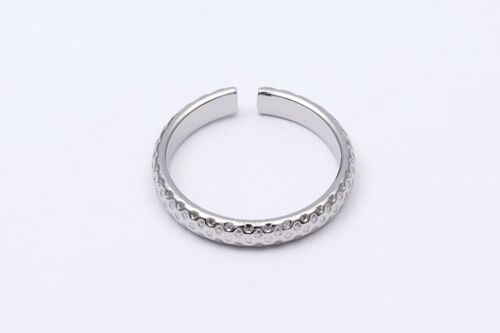 Ring stainless steel SILVER - R40058050250