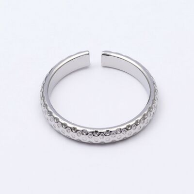 Ring stainless steel SILVER - R40058050250