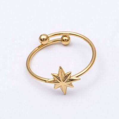 Ring stainless steel GOLD - R40033055250