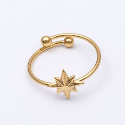 Ring Edelstahl GOLD - R40033055250