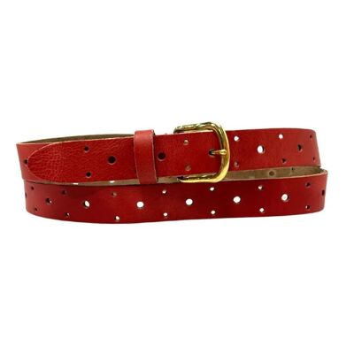 Ceinture Cuir Longue Basic