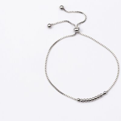 Armband stainless steel ZILVER - B50026070350